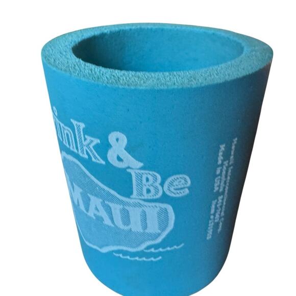 Vintage Aloha Maui Hawaii Can Bottle Drink Holder Cooler Koozie Luau Souvenir - Picture 6 of 7